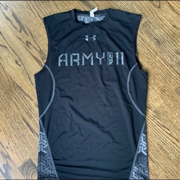 UNDER ARMOR WORKOUT COMPRESSION TEE - Picture 1 of 4